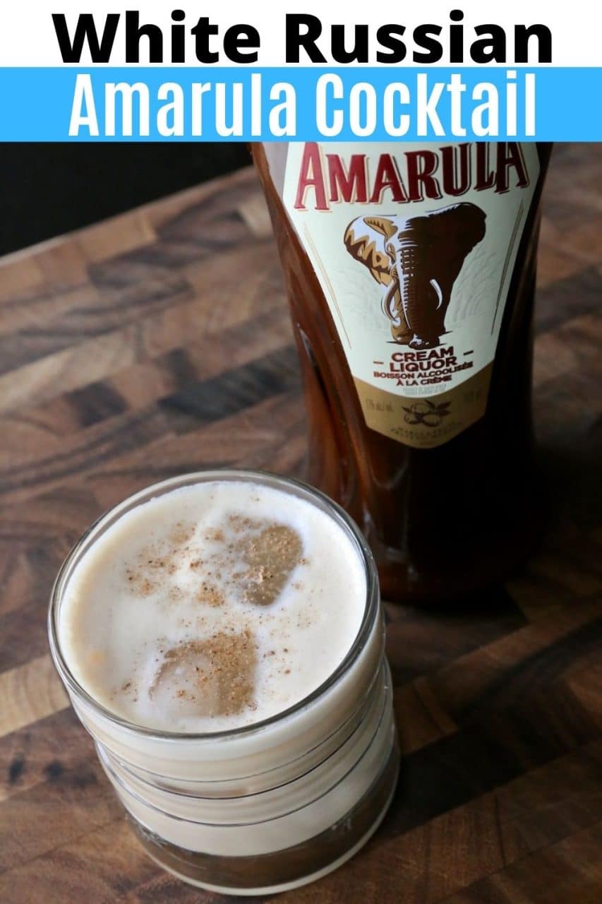 White Russian Amarula Cocktail Drink Recipe - dobbernationLOVES