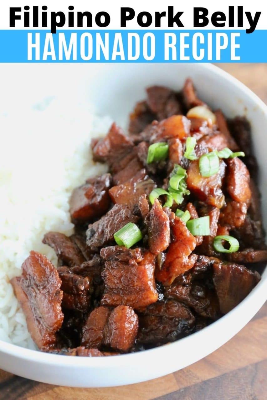 Save our homemade Filipino Pork Hamonado recipe to Pinterest!
