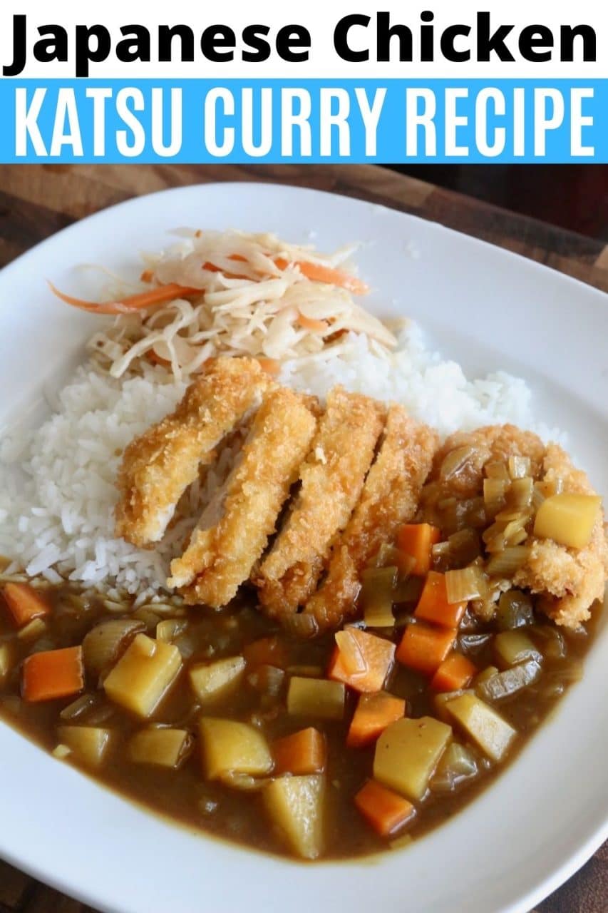 Save our Homemade Japanese Chicken Katsu Curry recipe to Pinterest!