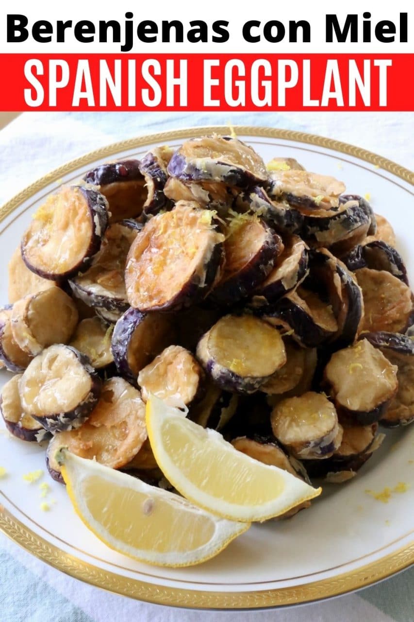 Save our Berenjenas con Miel Spanish Fried Eggplant Recipe to Pinterest!