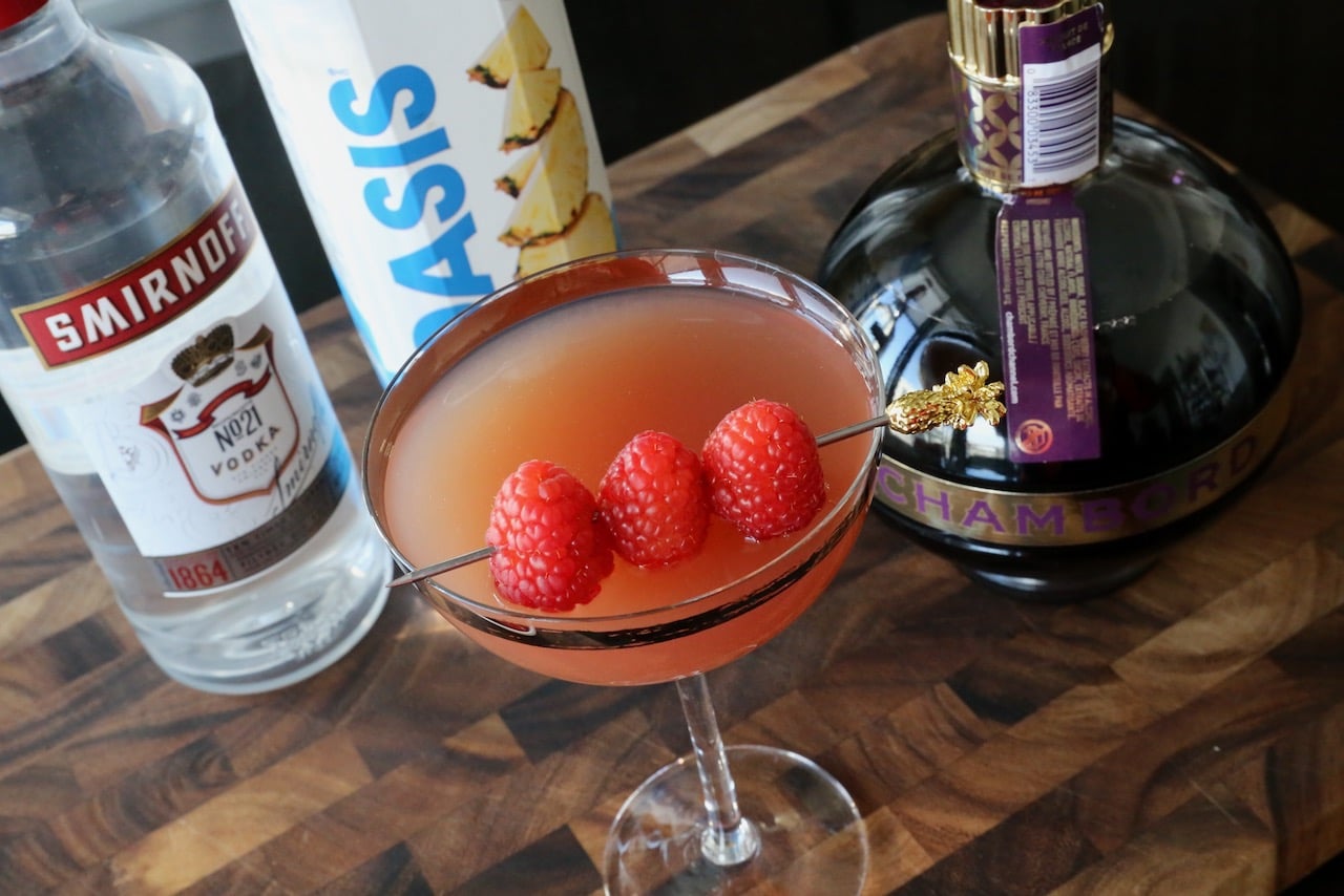 Now you're an expert on how to make the best Chambord French Martini recipe!