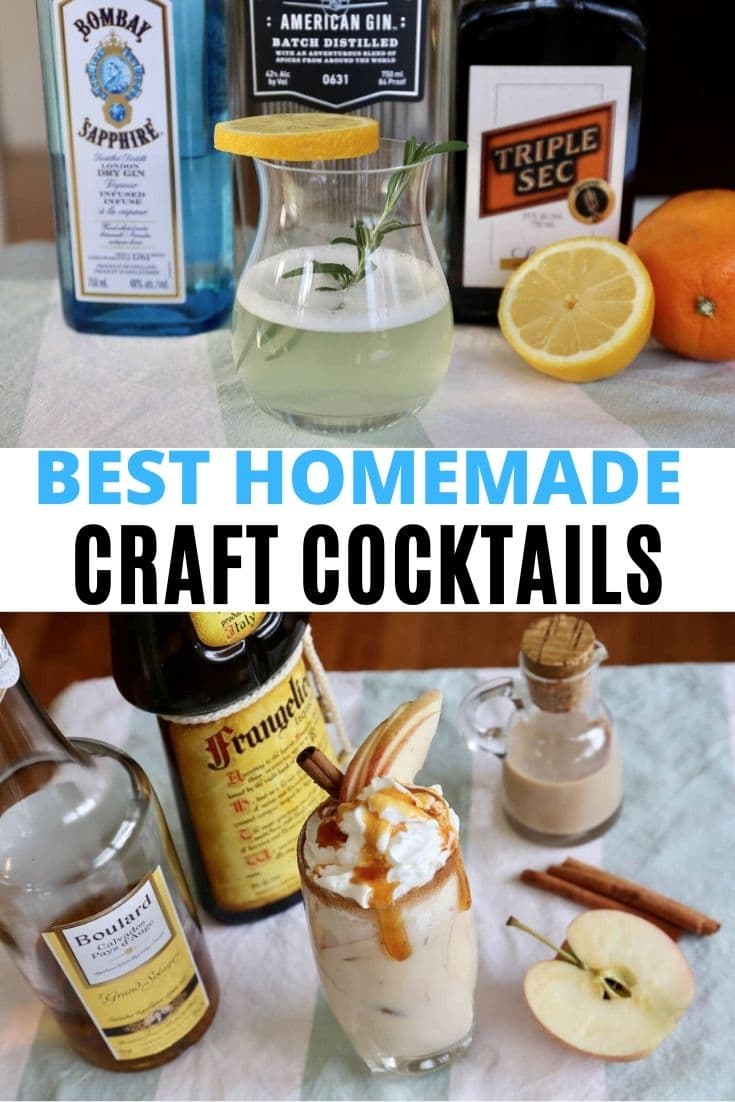Save our Craft Cocktail Recipe Guide to Pinterest!