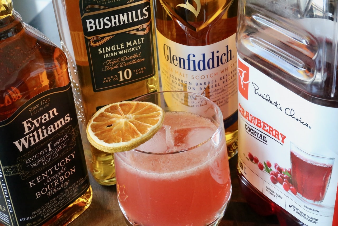 Now you're an expert on how to make the best Cranberry Whiskey Sour Cocktail recipe!