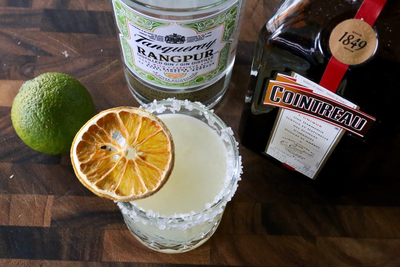 We love making this margarita with gin on a hot summer day.