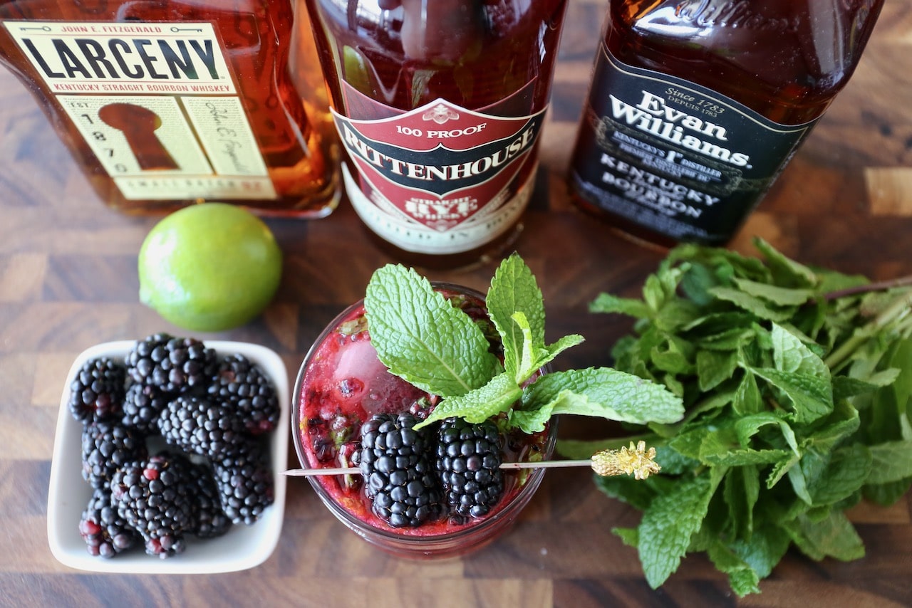 We love serving this refreshing Blackberry Smash recipe in the summer during berry season. 