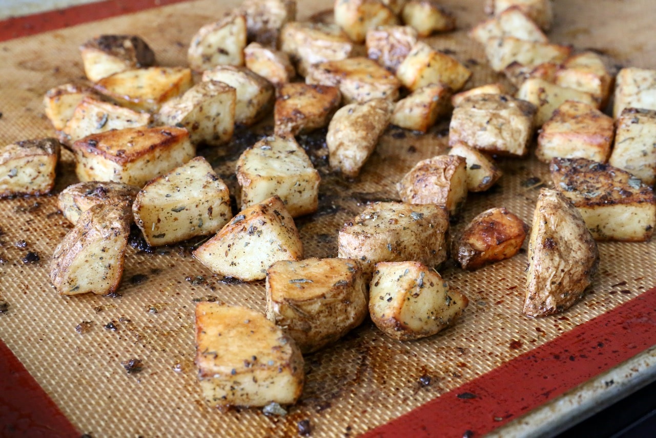 Mexican Roasted Potatoes.