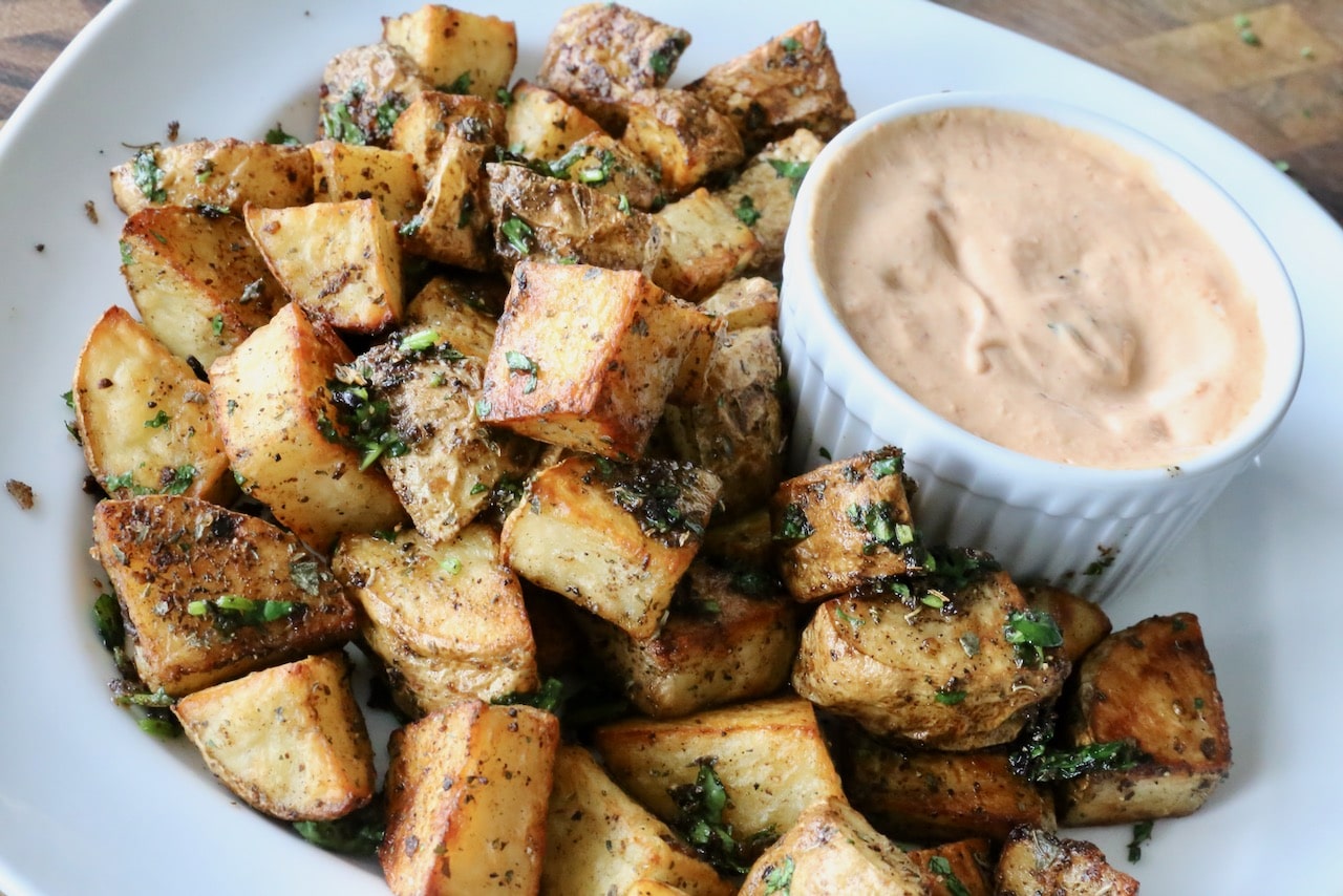 Spicy Chipotle Roasted Mexican Potatoes Recipe