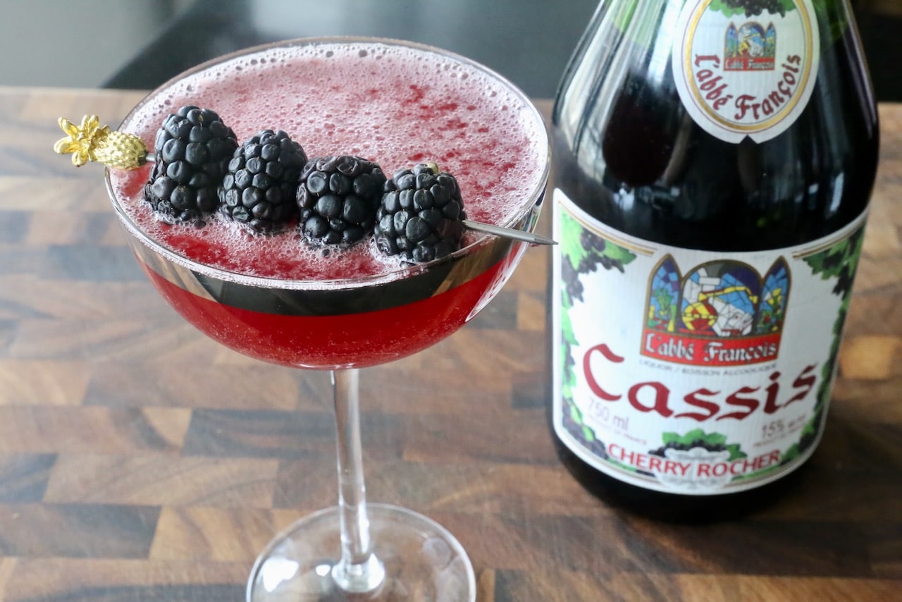 Now you're an expert on how to make the best Blackcurrant Creme de Cassis Cocktail recipe!