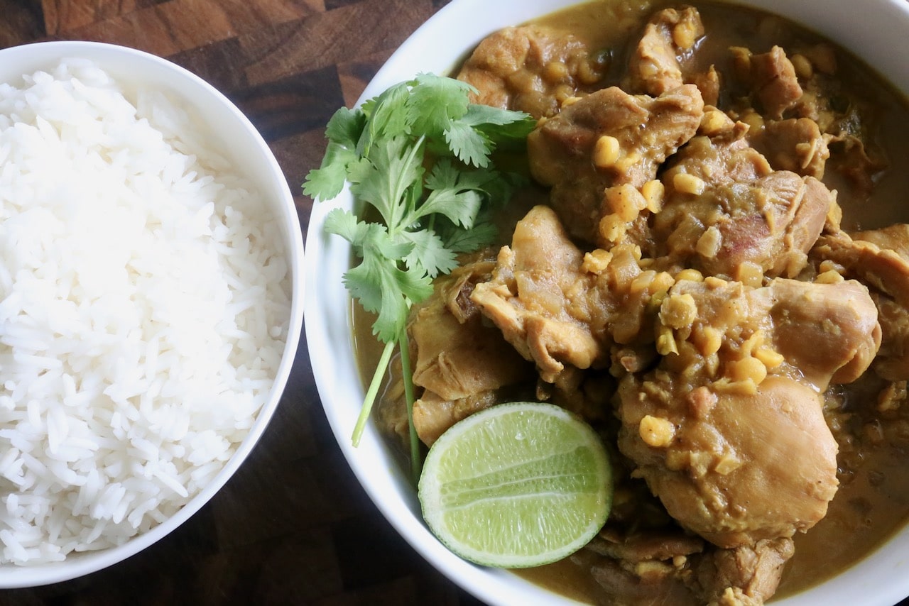 Now you're an expert on how to make an authentic Burmese Dal Chicken recipe!