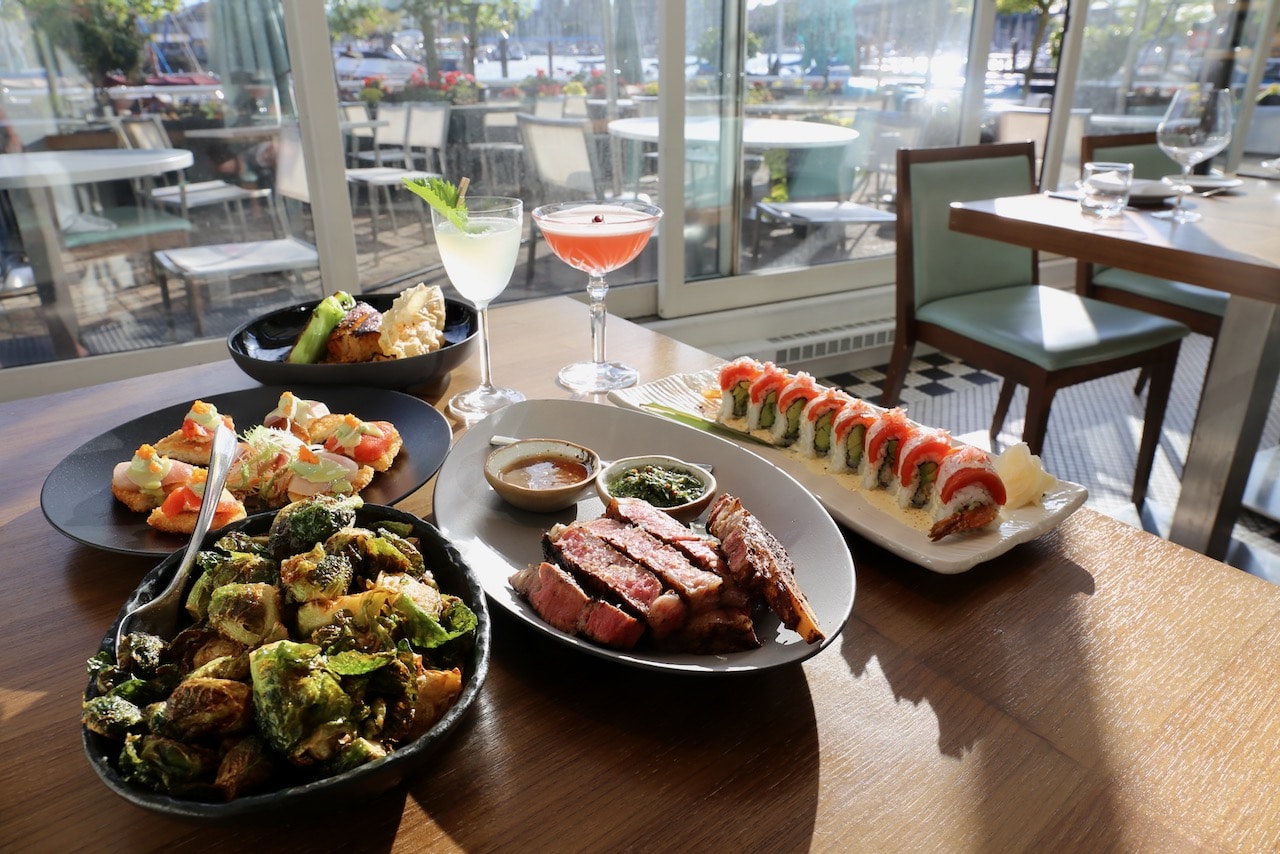 Ancora Waterfront Dining combines local seafood with Peruvian flavours.