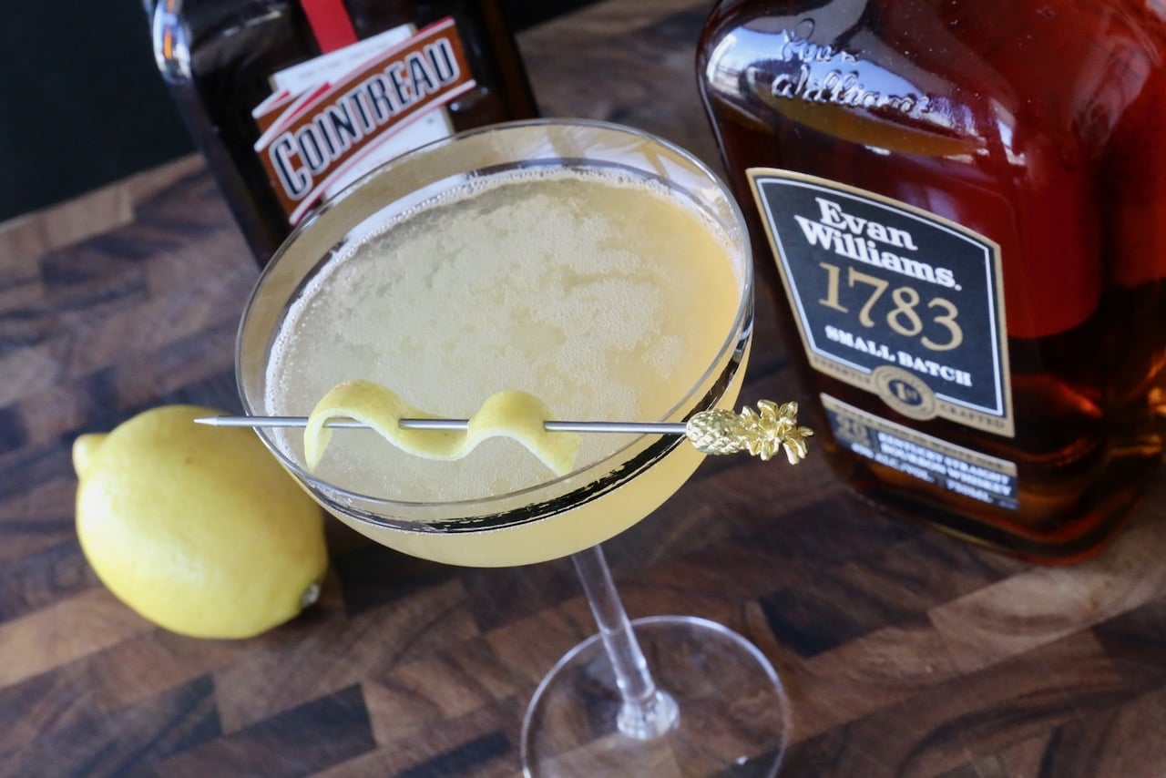Now you're an expert on how to make an easy Bourbon Sidecar recipe!