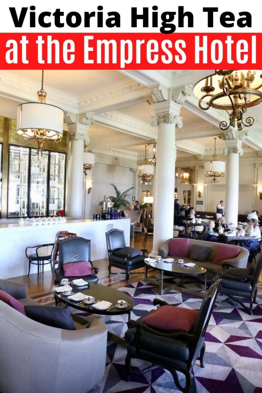 Tea to Go  Lobby Lounge at Fairmont Empress