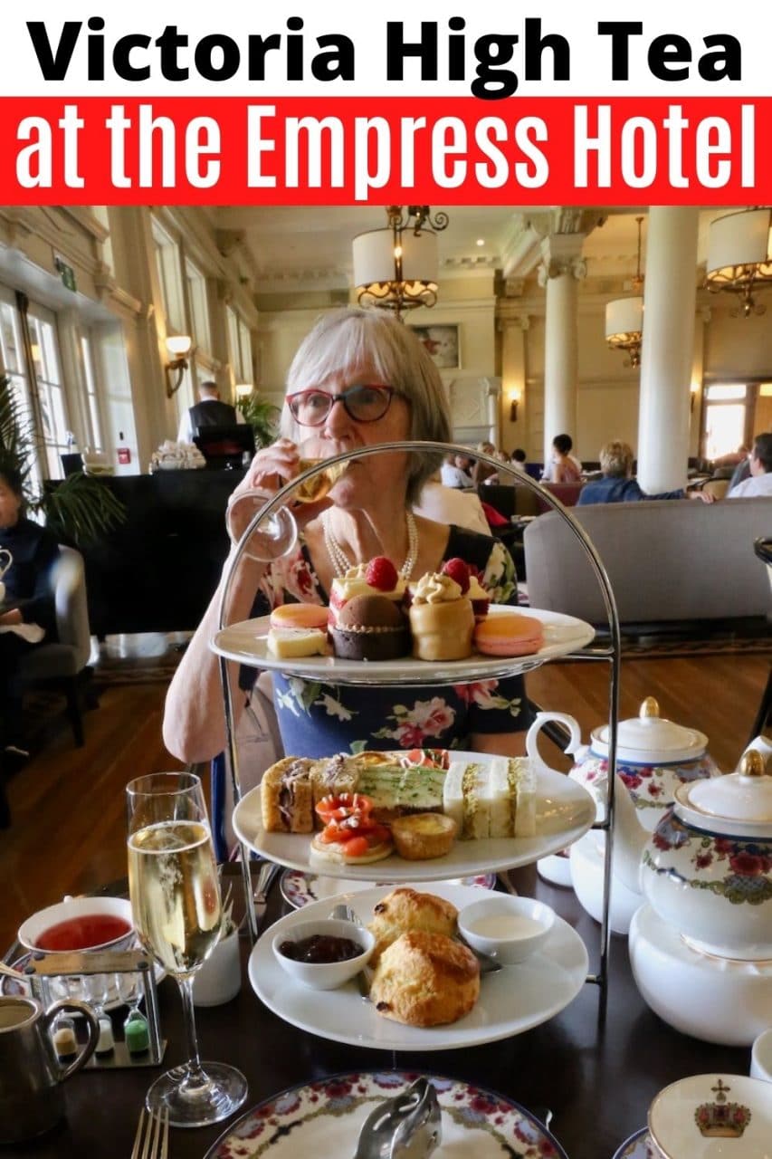 Save our Empress Hotel Best High Tea in Victoria Guide to Pinterest!