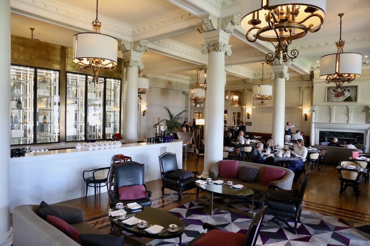 The Best High Tea in Victoria is served at the Fairmont Empress Lobby Lounge.