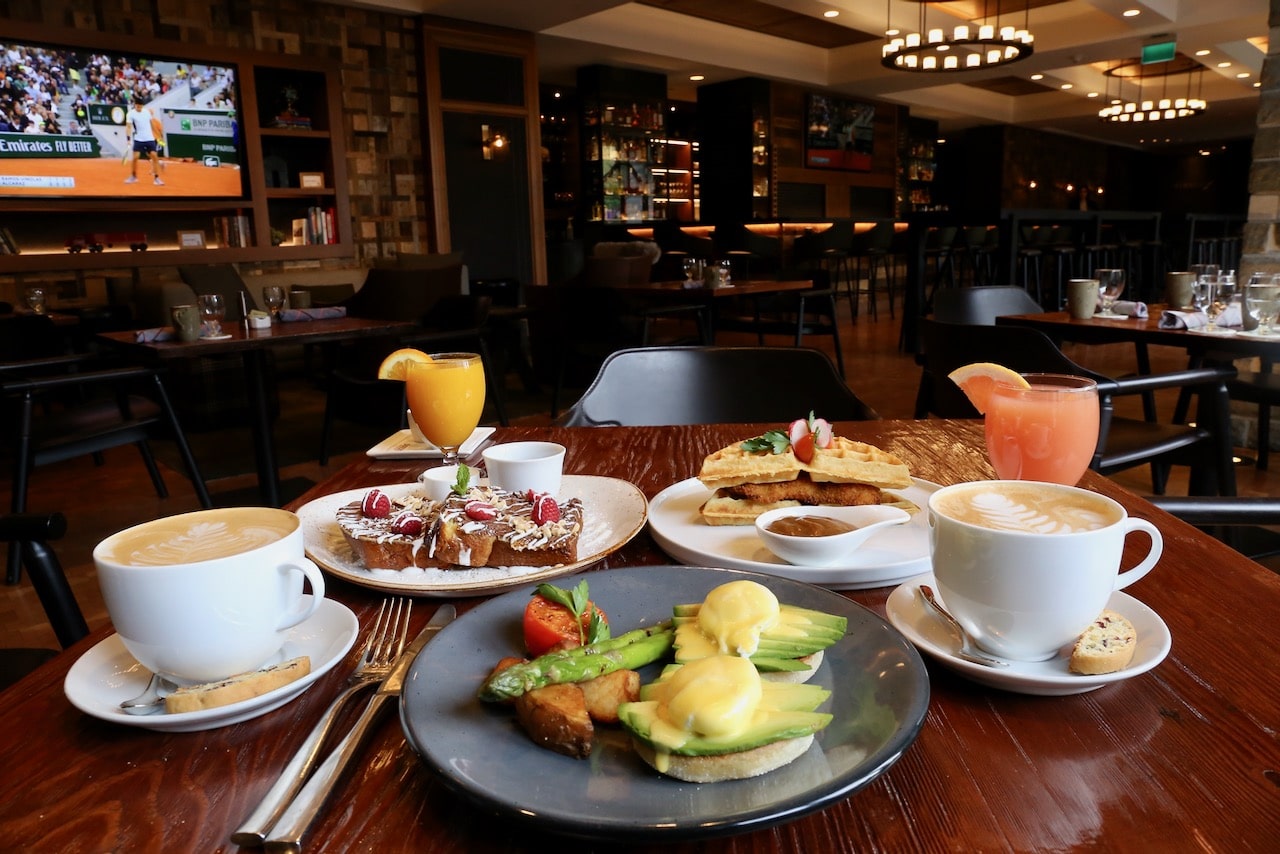 The best brunch in Whistler can be enjoyed at the Four Seasons Resort's Braidwood Tavern.