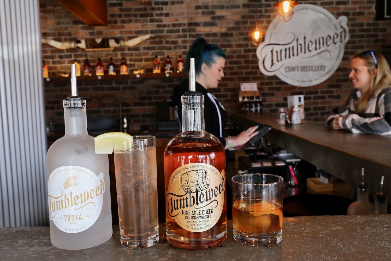 Things To Do in Osoyoos for Cocktail Fans: Tumbleweed Distillers
