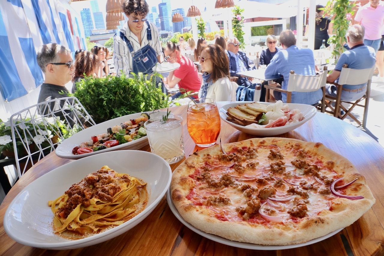 Terroni Price in Summerhill has one of the best Toronto rooftop patios, located a short walk north of Yorkville.