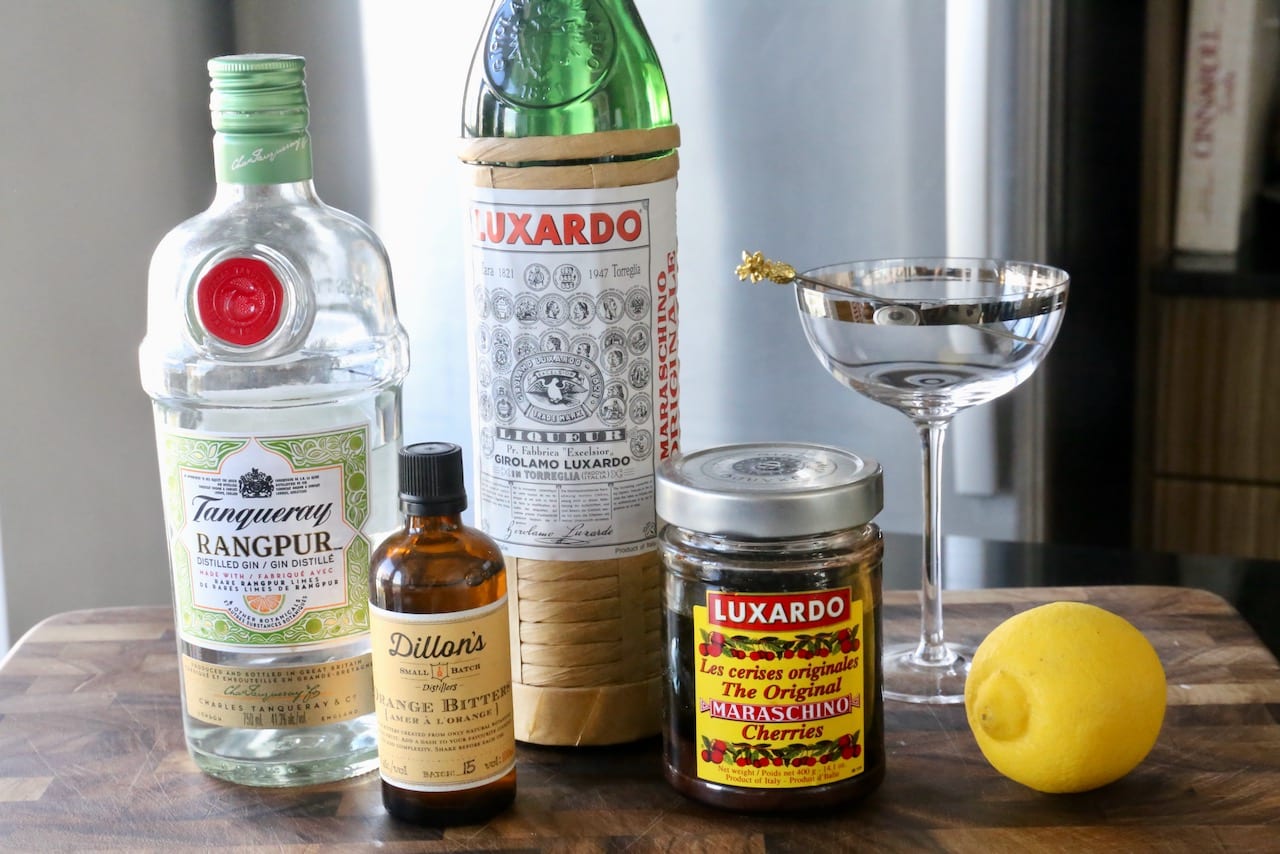 Casino Cocktail Recipe With Luxardo Maraschino Liqueur & Gin ...