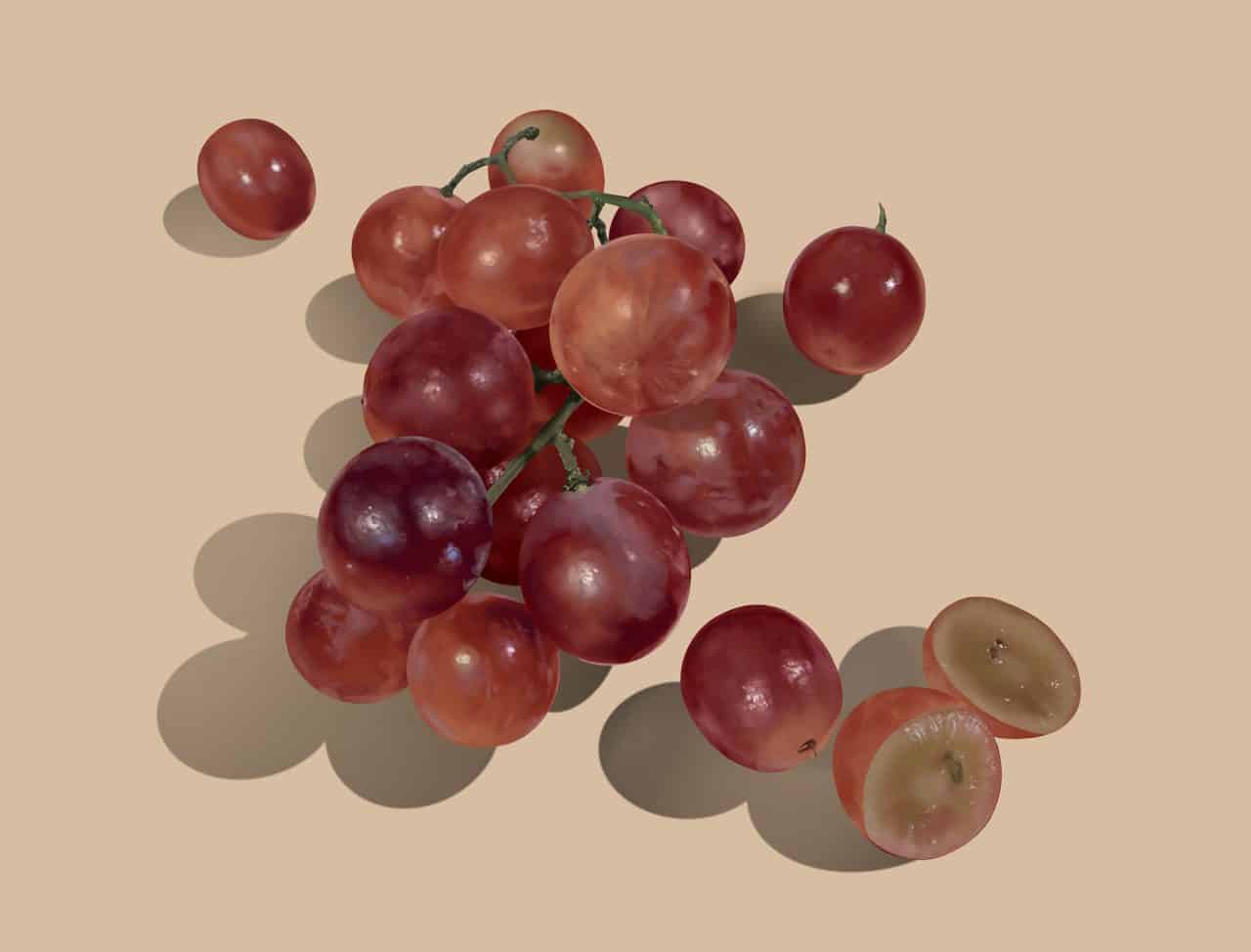 Now you're an expert on how to make the best realistic grape drawing!
