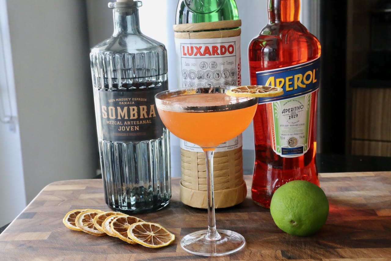 The Division Bell is our favourite Mezcal Aperol Cocktail. 