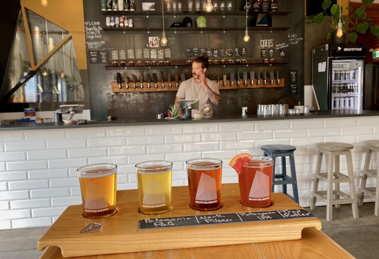 New Brunswick Breweries: Graystone Brewing in Fredericton.