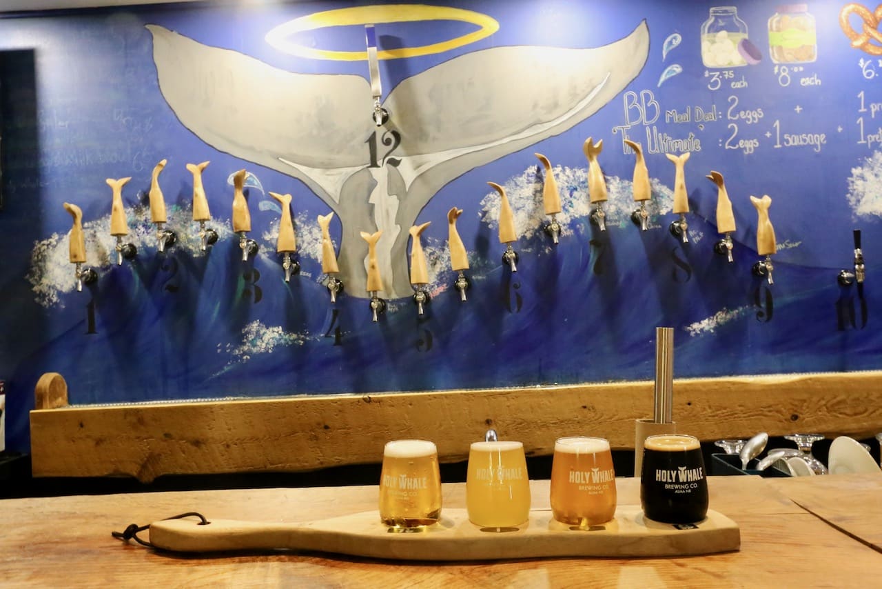 Holy Whale Brewery is located in an old church in Alma. They also have a beer hall in Moncton.