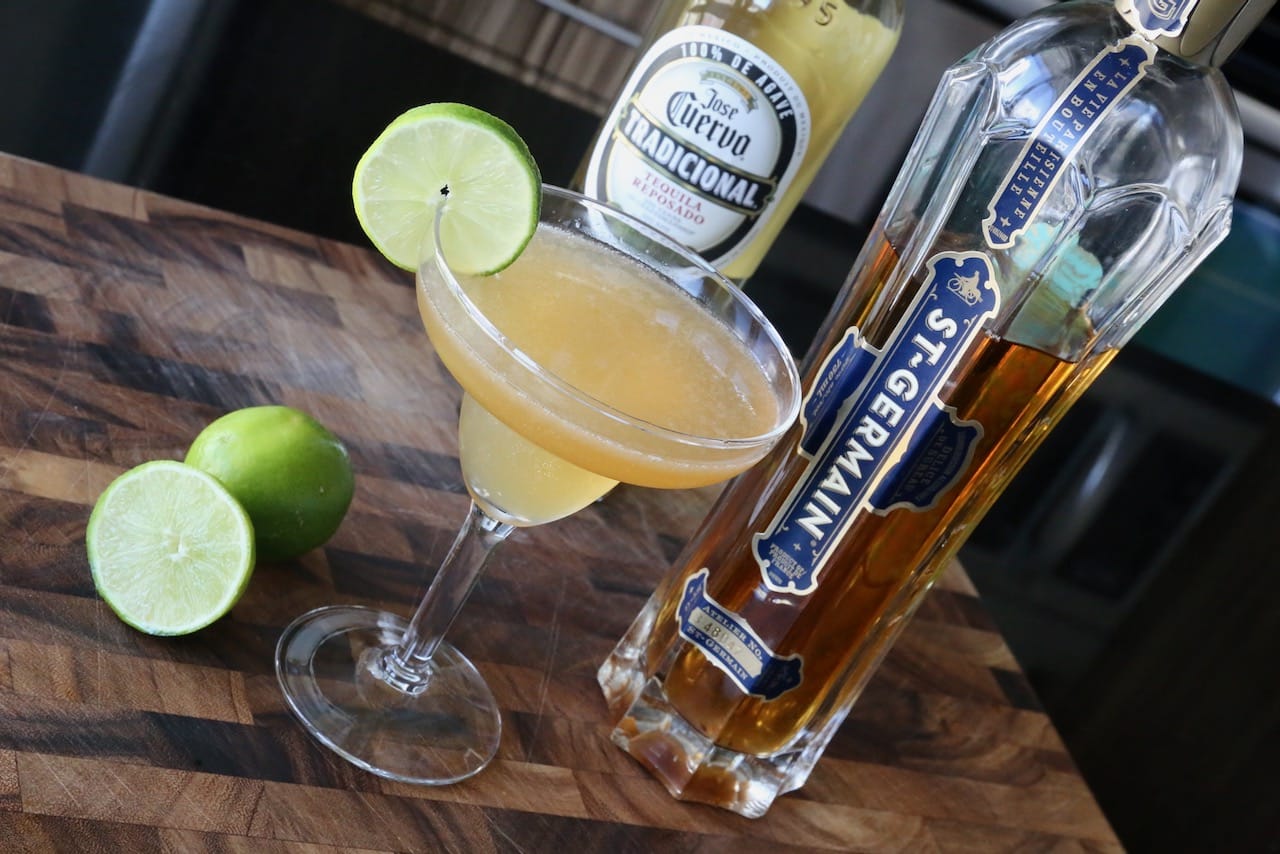 St Germain Elderflower Margarita Cocktail Drink Recipe | dobbernationLOVES