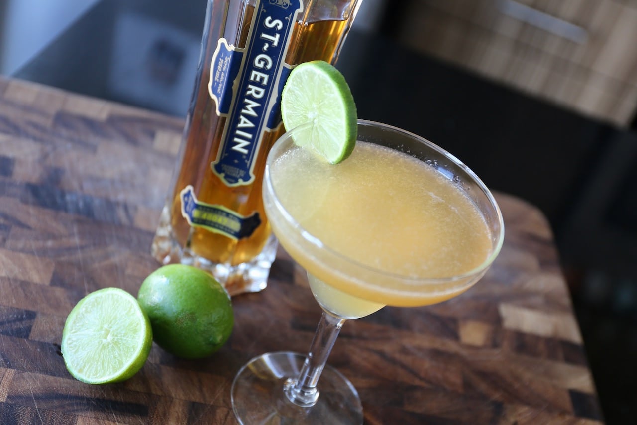 St Germain Elderflower Margarita Cocktail Drink Recipe | dobbernationLOVES