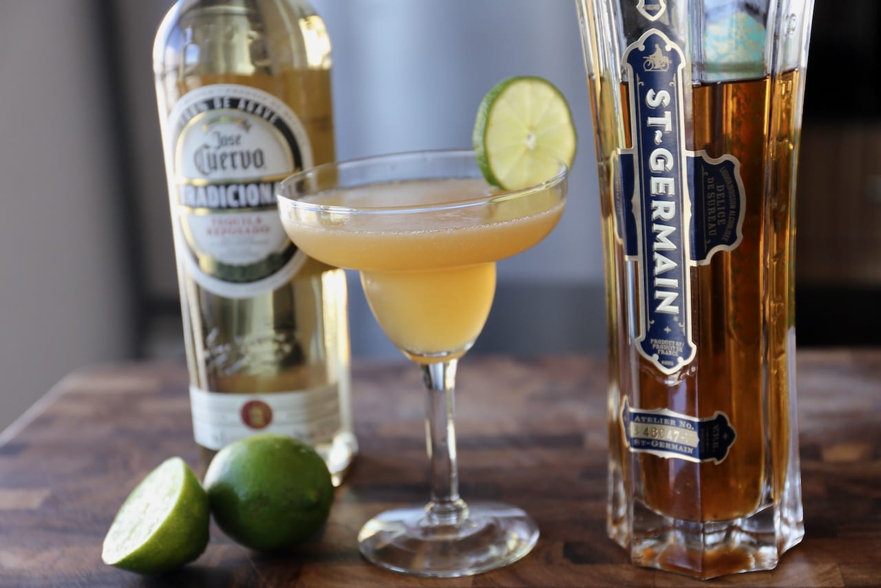 St Germain Elderflower Margarita Cocktail Drink Recipe | dobbernationLOVES