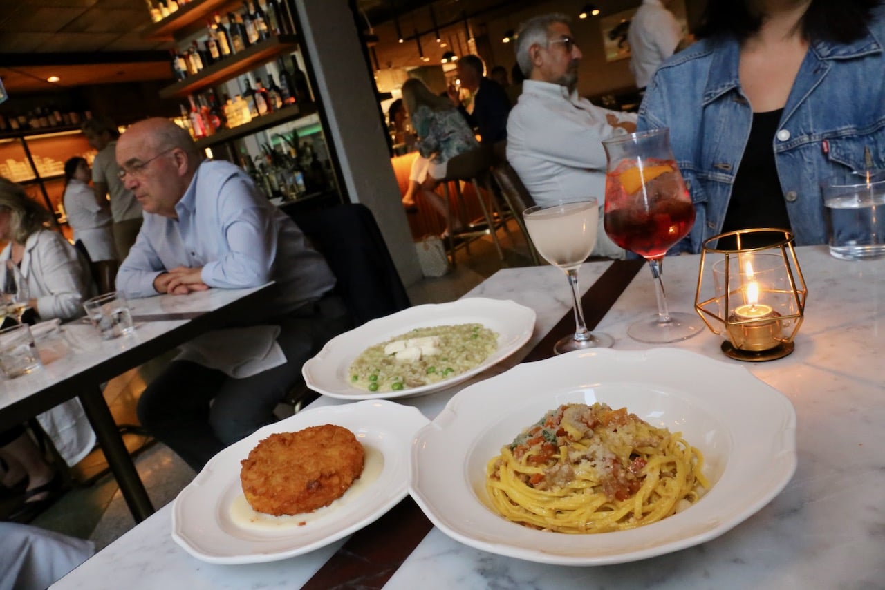 Restaurants in Yorkville: Trattoria Milano is the fine dining restaurant concept at Eataly.