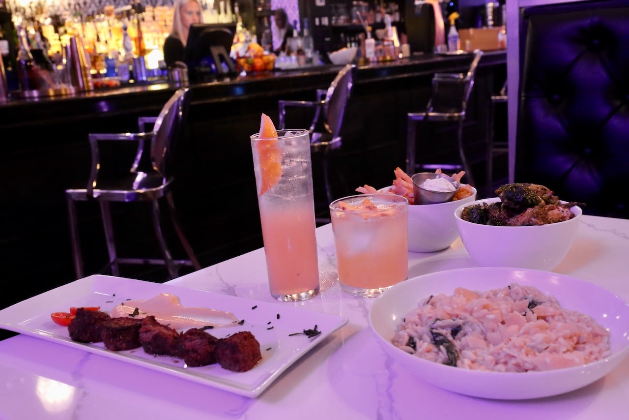 Enjoy craft cocktails at late night eats at Panache in downtown Windsor.