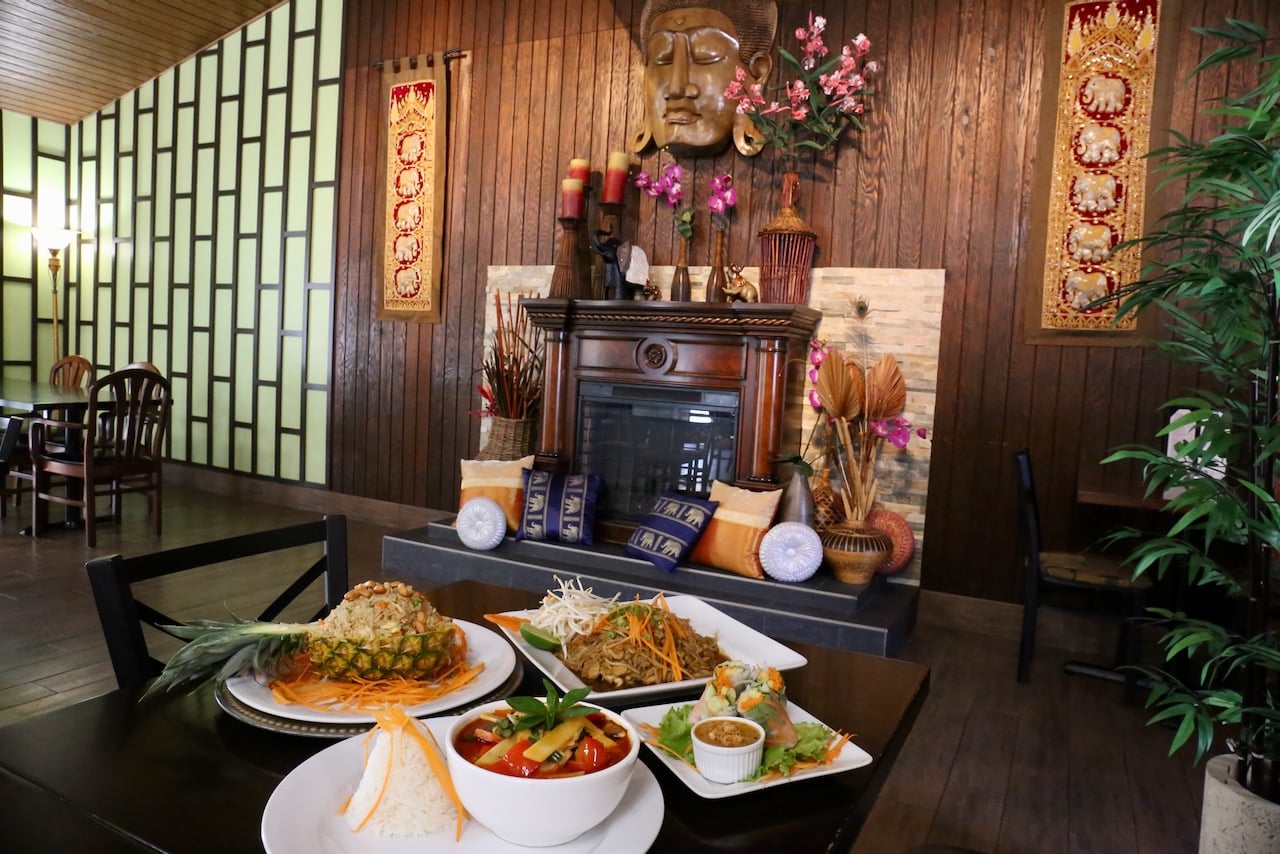 Thai Palace Restaurant in Windsor, Ontario.