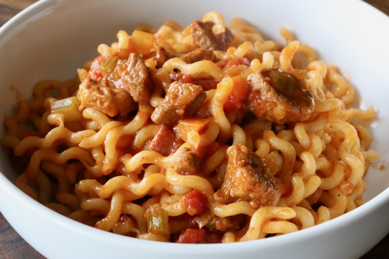 This Calabrese Pasta recipe is the perfect Italian comfort food.