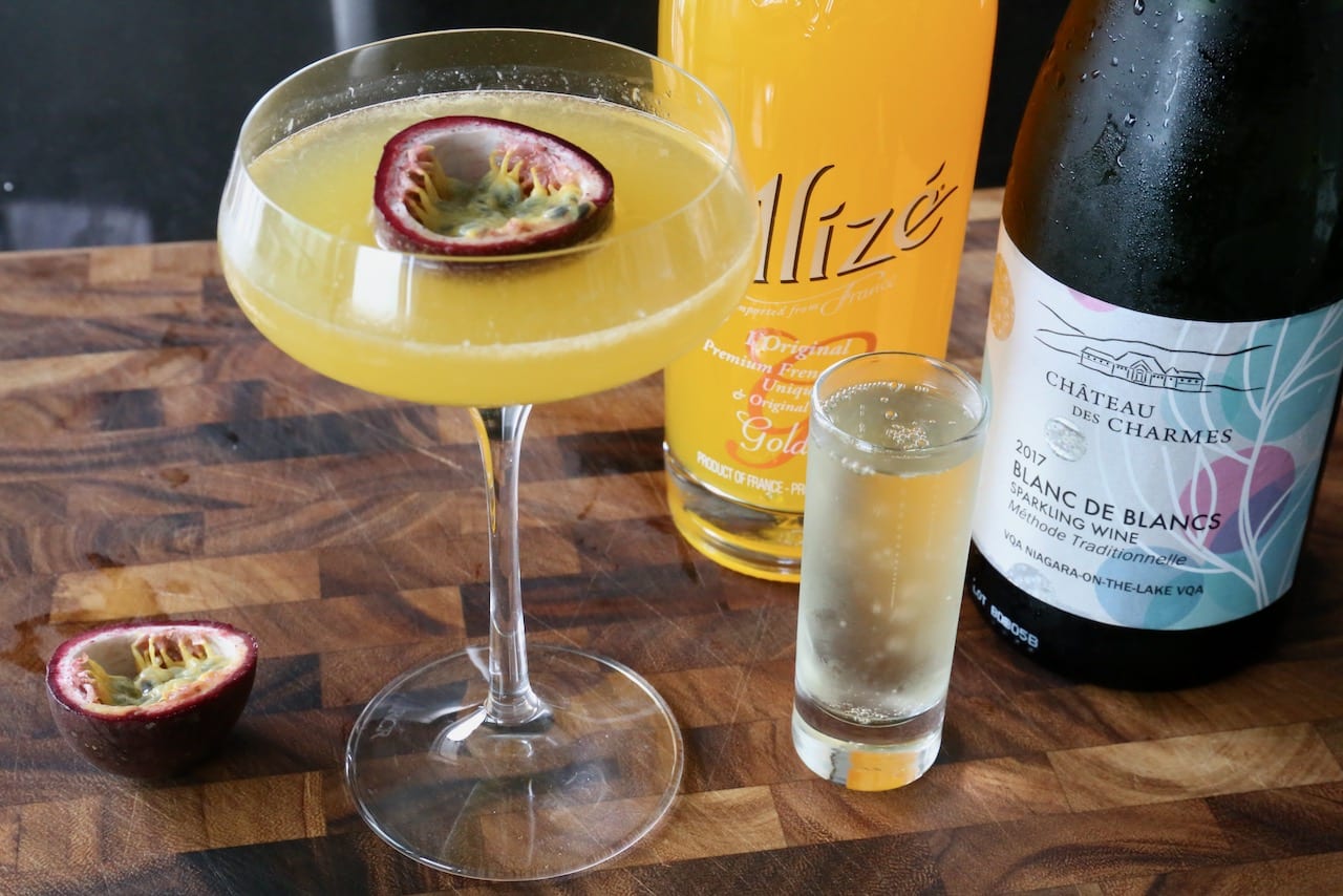 Pornstar Martini Gin Cocktail Drink Recipe