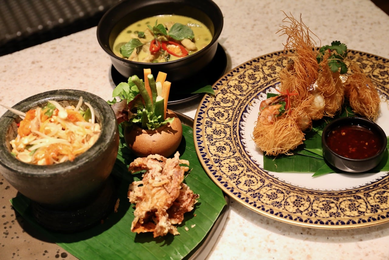 Enjoy authentic Thai dishes at Westin Resort's EEST Restaurant.