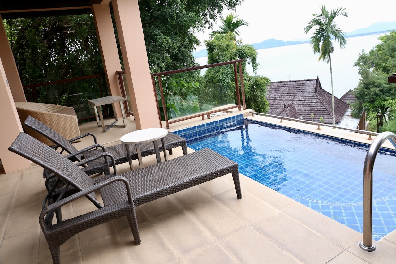 Each villa at Westin Phuket features a private pool with views over Siray Bay.