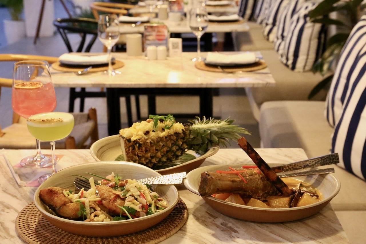 Melia Phuket Resorts Gaia Restaurant serves authentic Thai dishes.