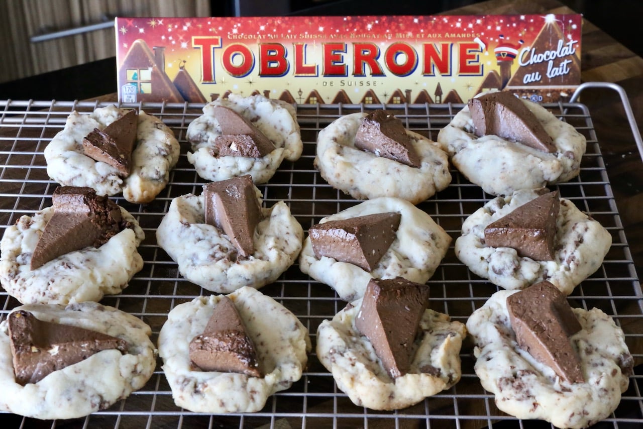 Now you're an expert on how to make the best Toblerone Shortbread Cookies recipe!