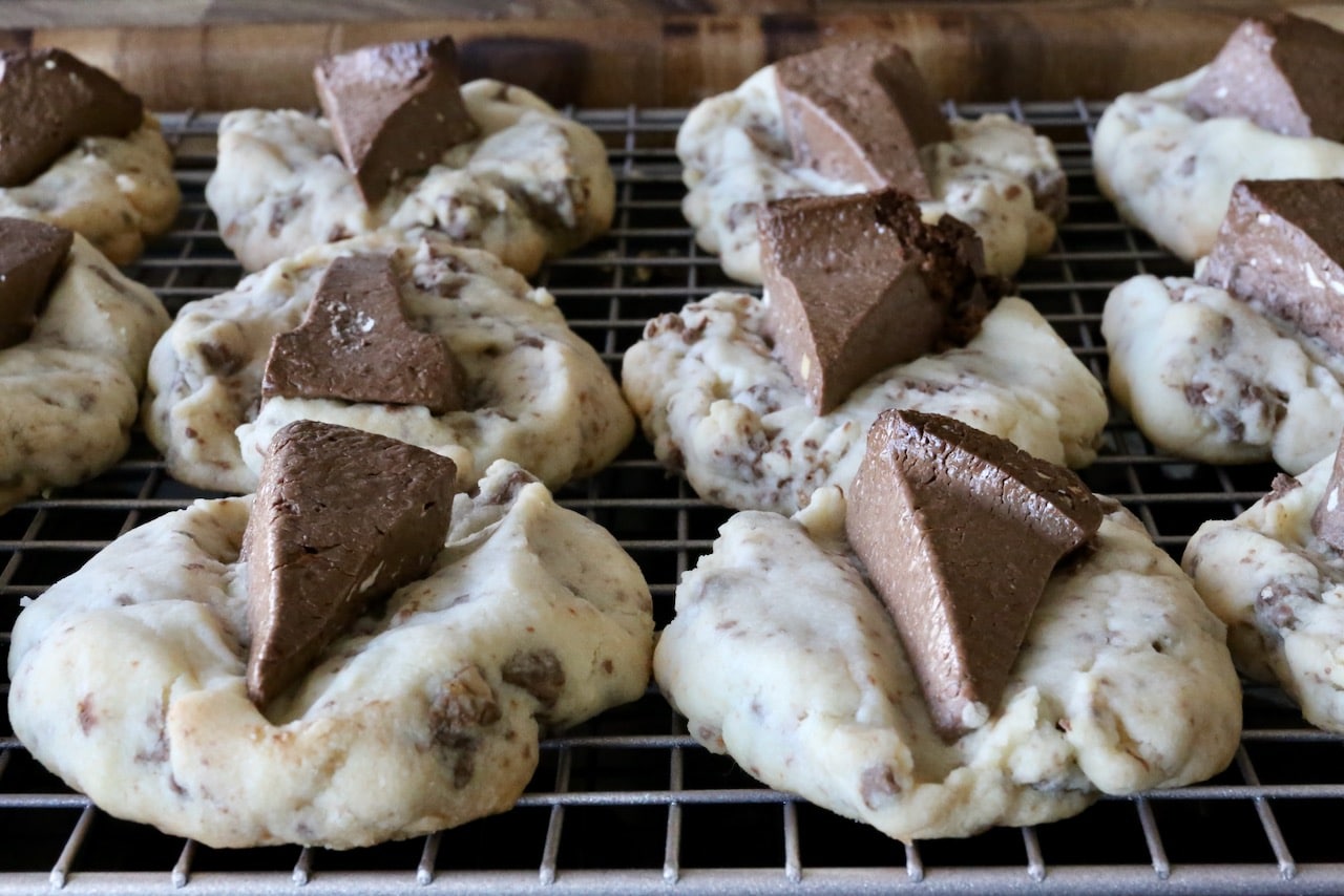 This Toblerone Cookies recipe is perfect for shortbread lovers.