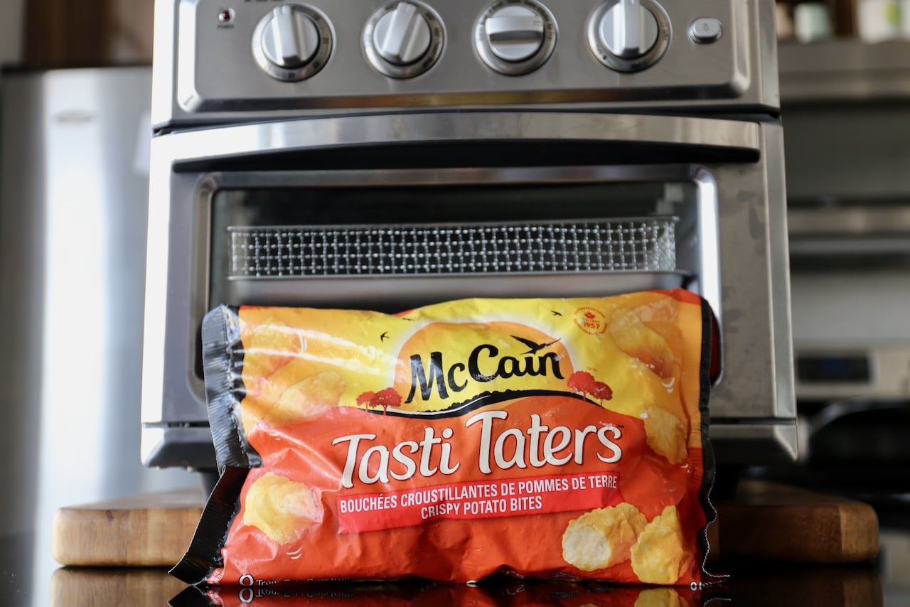 We tested this McCain Frozen Tater Tots recipe with a Cuisinart Air Fryer.