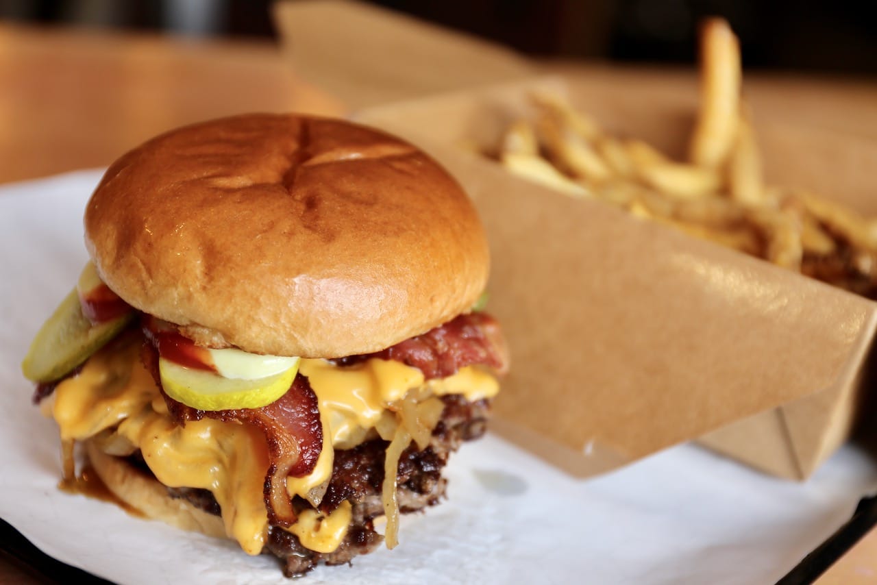 Burger Burger serves the city's best smash burgers best enjoyed with a side of cheese fries.