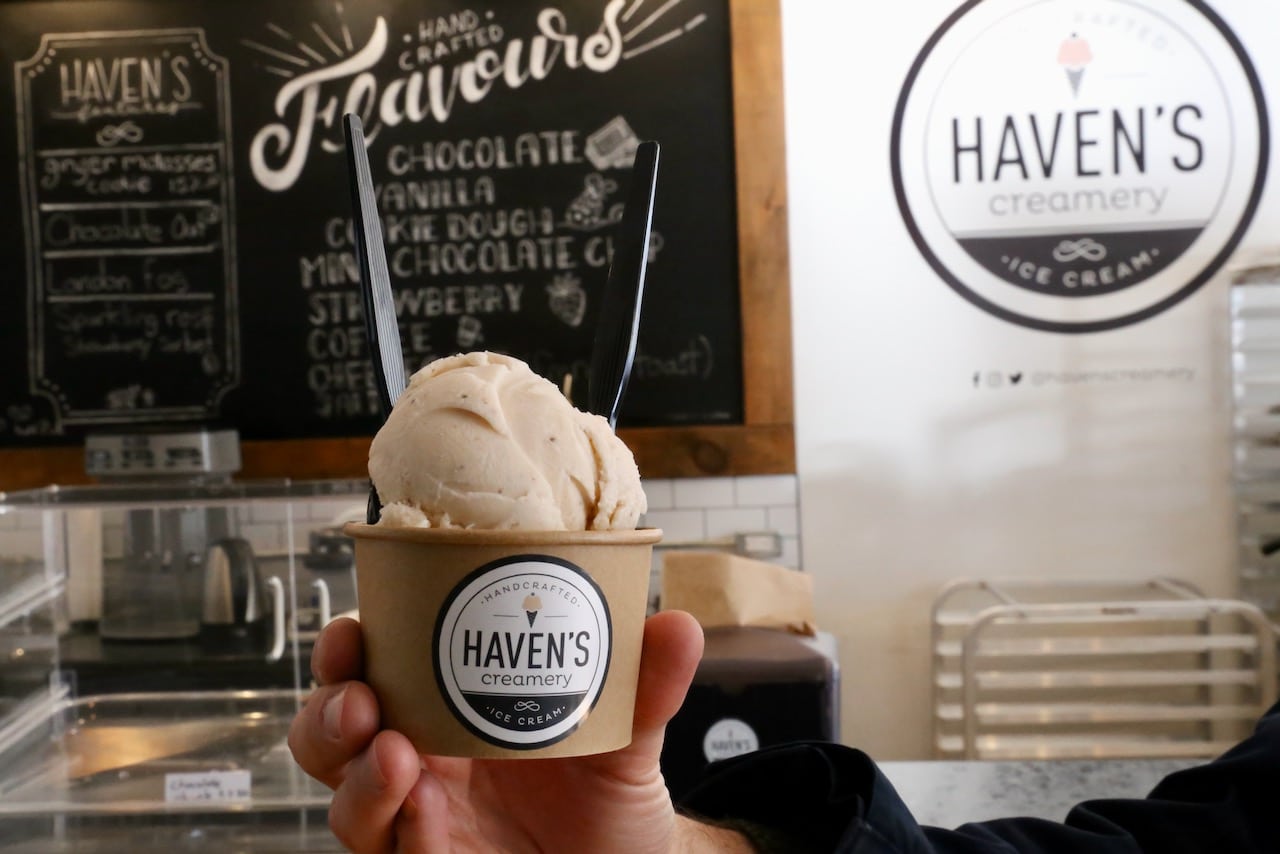 Haven's Creamery is a must visit for ice cream lovers.