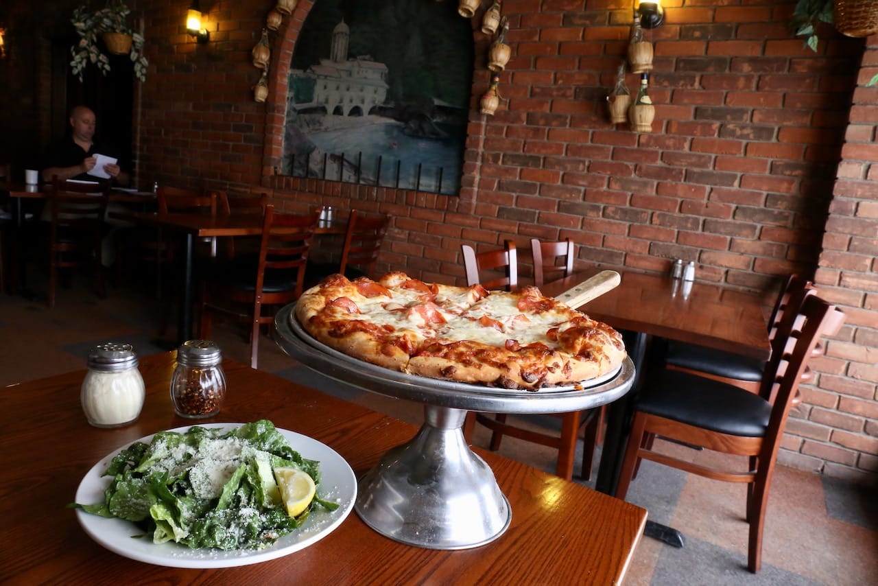 Tony's Famous Italian is a historic restaurant in London Ontario, which was one of the city's first pizzerias. 