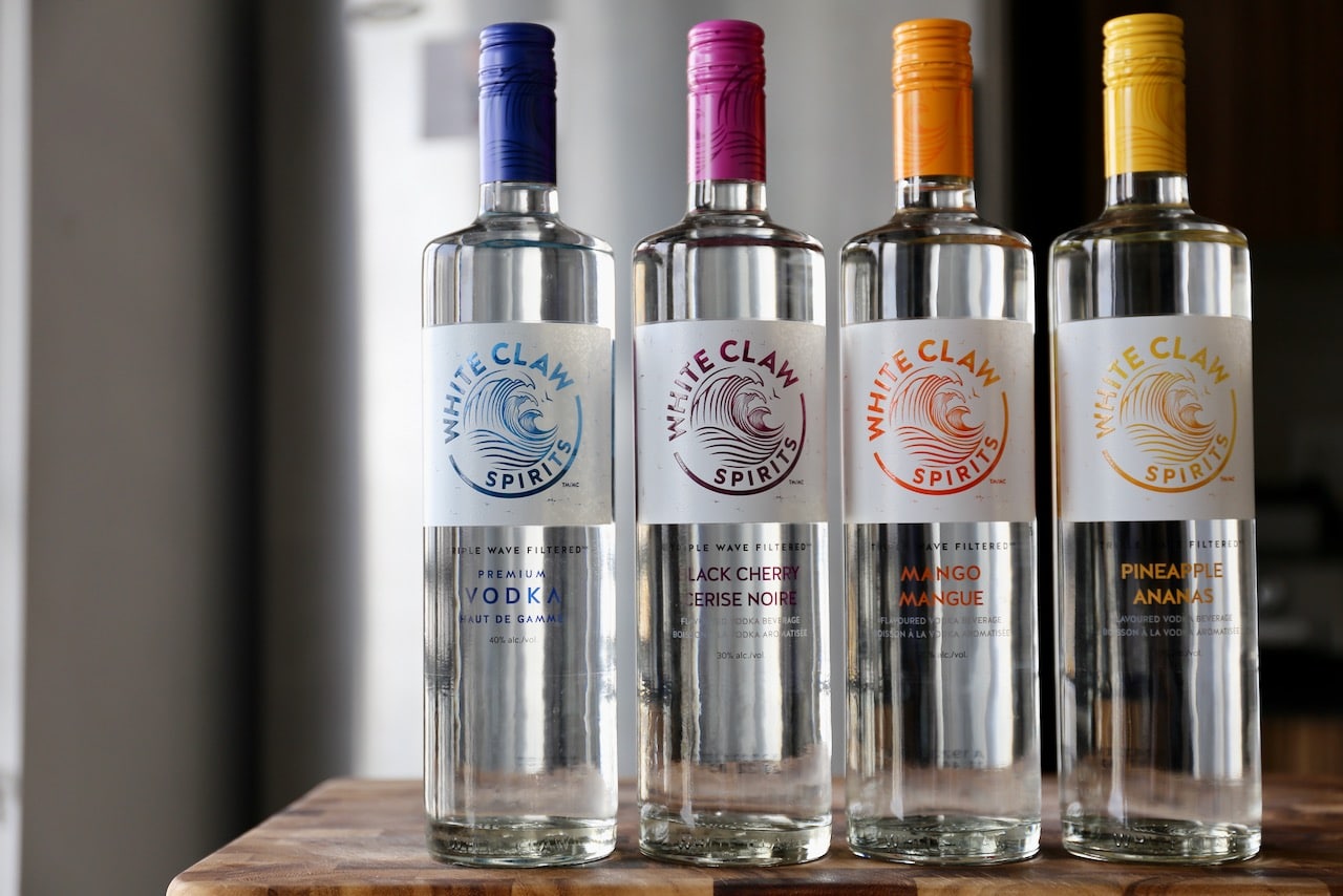 The White Claw Vodka line launched in April 2023. 