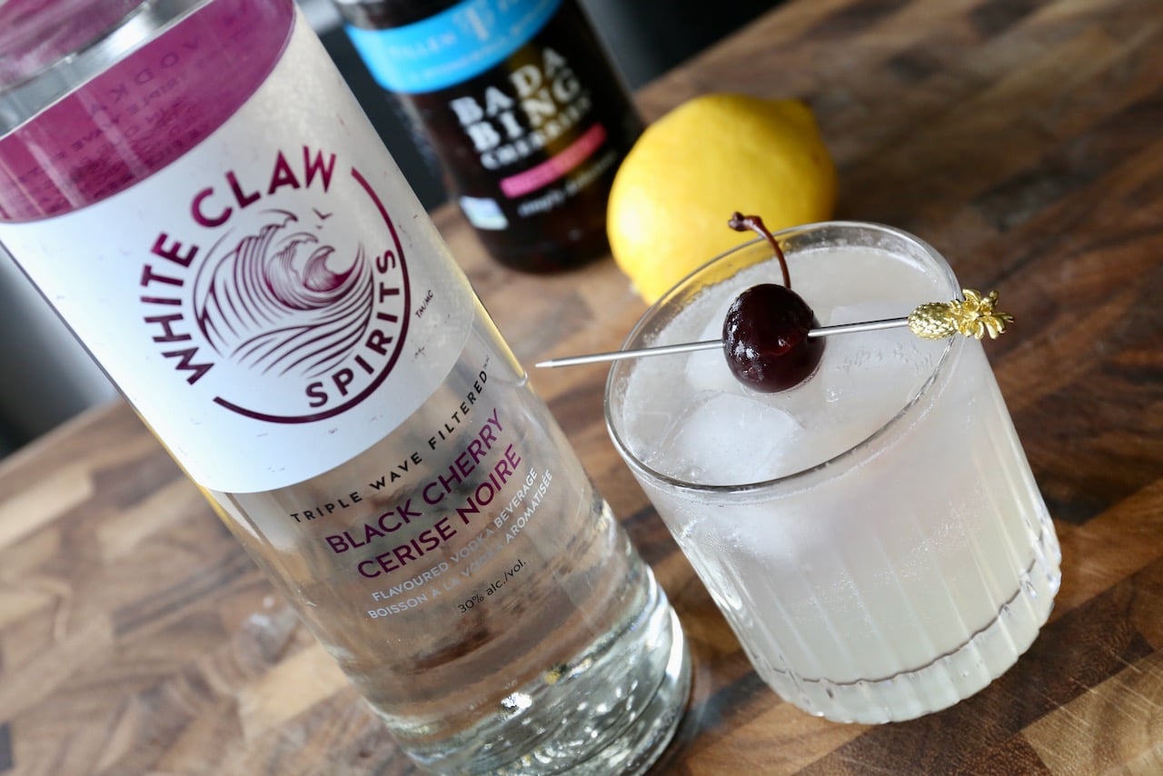 Now you're an expert on how to make an easy Black Cherry White Claw Vodka Cocktail recipe!