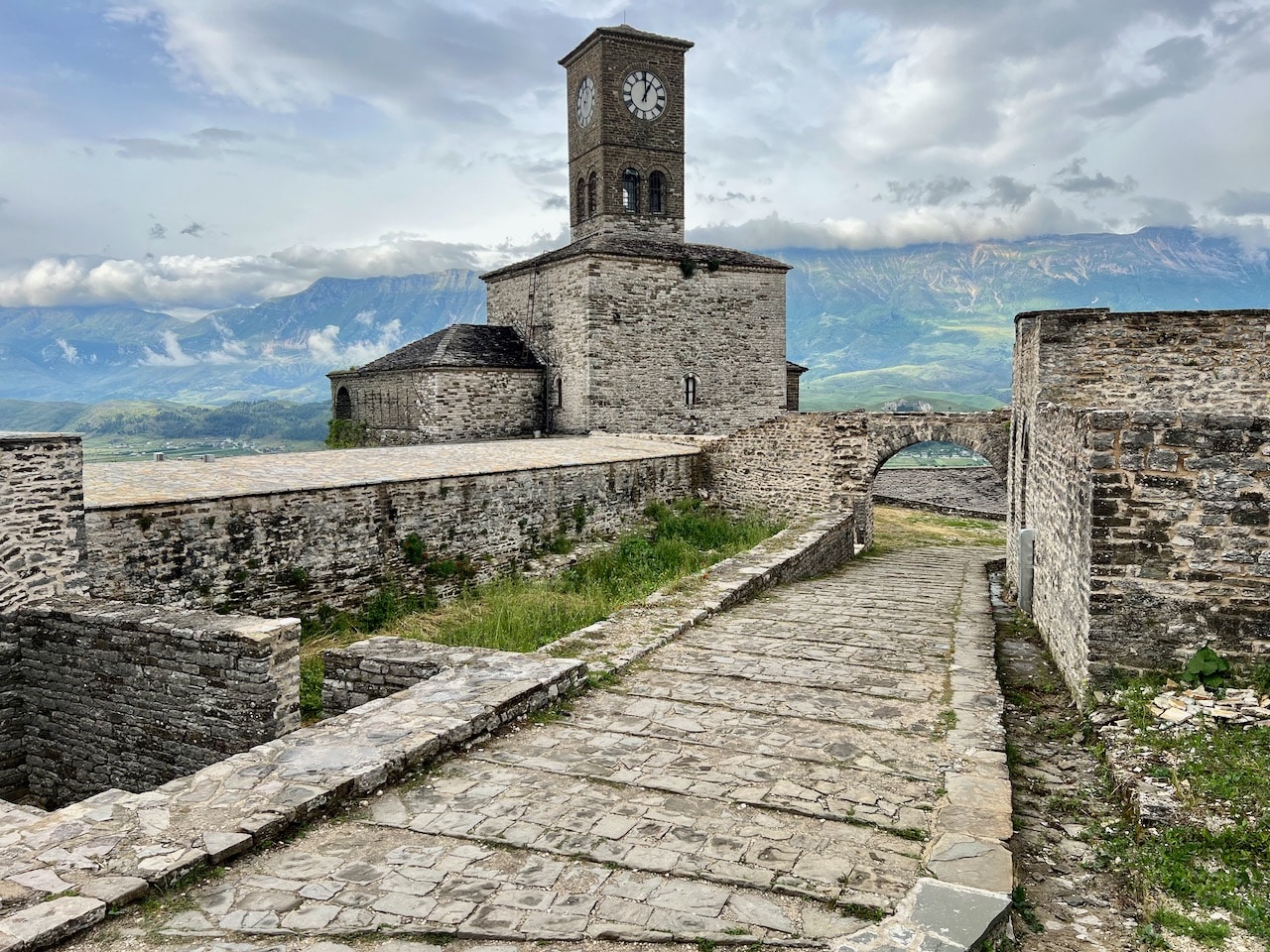 A highlight of any Albania Road Trip is an overnight stay at the UNESCO Castle of Gjirokastra.