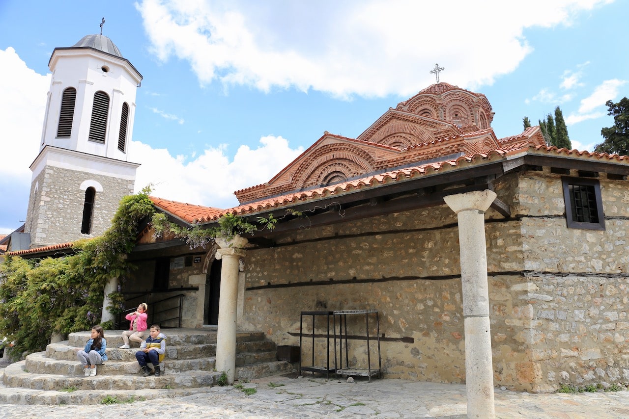 Holy Mary Perivleptos has the best frescoes of any church in Ohrid.
