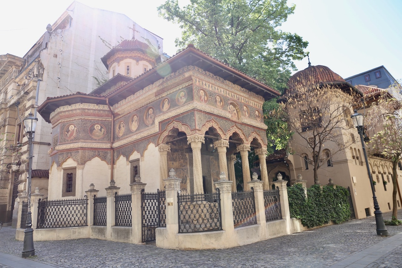 If you only have time to visit one church on a Bucharest City Break make sure to explore the Stavropoleos Monastery.