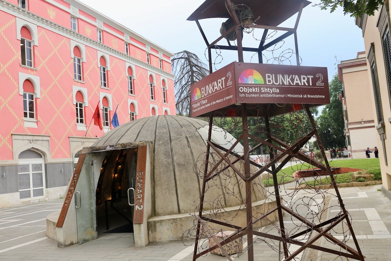 Learn about the spy history of socialist Albania on a tour of Tirana. 