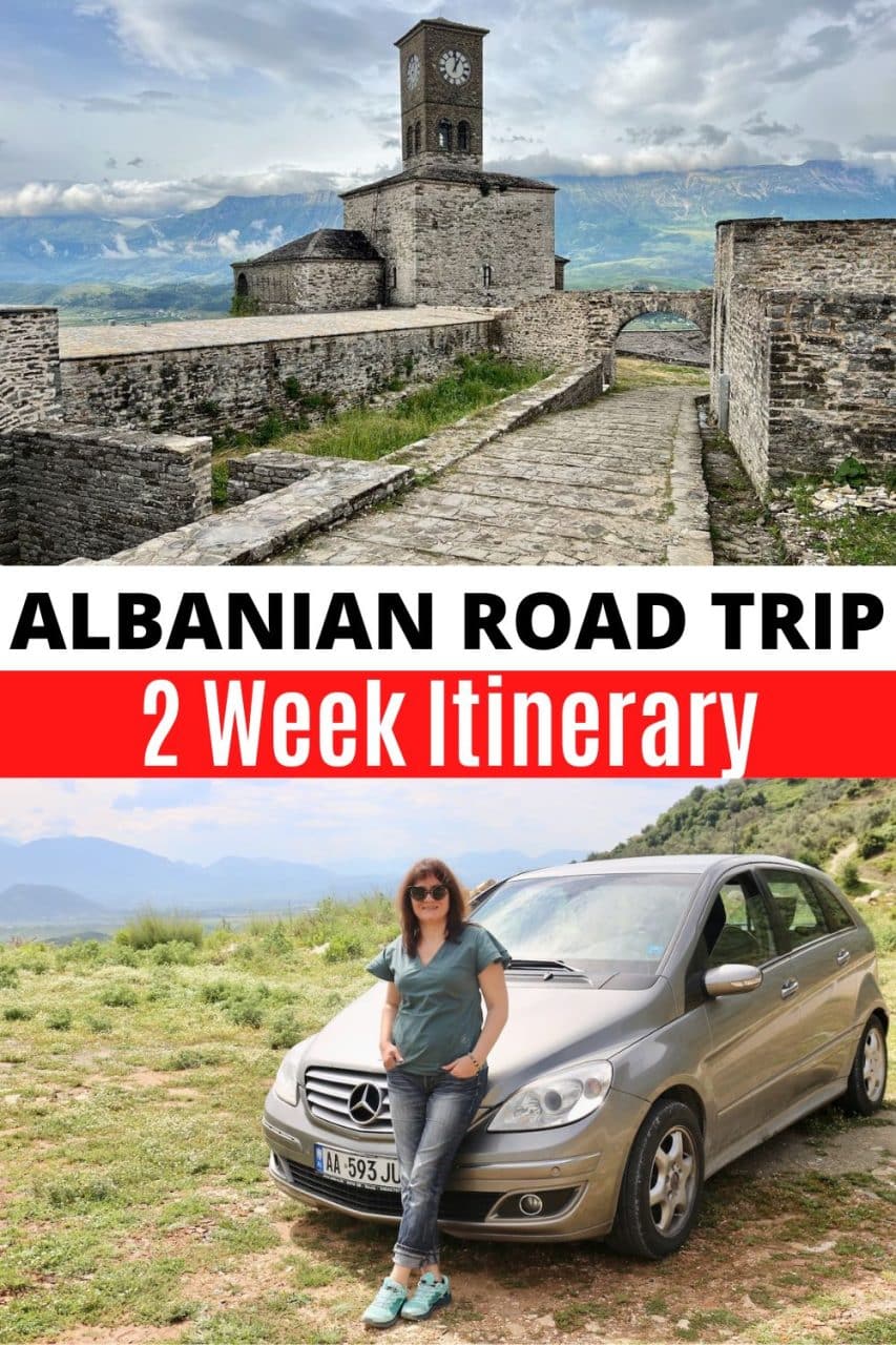 Save our Albanian Road Trip Guide to Pinterest!